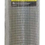 Jackson Wire 11 03 39 13 Hardware Cloth, 100 ft L, 48 in W, 19 Gauge, 1/2 x 1/2 in Mesh, Galvanized