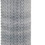 Rangemaster 5926 Poultry Net, 150 ft L, 24 in W, 20 Gauge, Hexagonal Mesh, 1 in Mesh, Steel