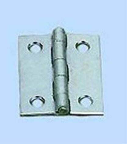 Onward 837BR Butt Hinge, 2 in H Frame Leaf, 1/16 in Thick Frame Leaf, Steel, Brass, Non-Removable Pin, Mortise Mounting