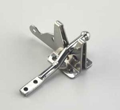 Onward 301CBXV Gate Latch, 4-27/32 in L, 1-15/32 in W, 3/8 in Bolt Head, 4-27/32 in L Bolt, Steel