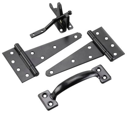 Onward 9000FBR Gate Hardware Kit, Steel, Black, Matte