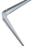 Onward 496WI10BC Shelf Bracket, 35 lb, 10 in H, Steel Sells in Quantity of 20