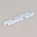 Onward 95X20BC Multi-Position Mending Plate, 2 in L, 5/8 in W, Steel, Zinc, Screw Mounting Sells in Quantity of 50