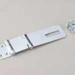 Onward 319XR Hinge Hasp, 157.88 mm L, 38.08 mm W, Steel, Zinc