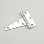 Onward 926SSBC Heavy-Duty T-Hinge, 41.35 mm W Frame Leaf, 114 mm H Frame Leaf, 2.5 mm Thick Frame Leaf, Stainless Steel