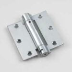 Onward 5821NBR Spring Hinge, 44.5 mm W Frame Leaf, 88.8 mm H Frame Leaf, Steel, Nickel, Non-Removable Pin, 30 lb