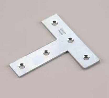 Onward 93X25BC T-Shaped Mending Plate, 2-1/2 in L, 5/8 in W, Steel, Zinc, Screw Mounting Sells in Quantity of 10