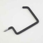 Onward 22515BC Heavy-Duty All Purpose Hook, 100 lb, Steel, Black, Vinyl Sells in Quantity of 10