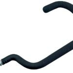 Onward 22525BC Heavy-Duty Bicycle Hook, 120 lb, Steel, Black, Vinyl Sells in Quantity of 10