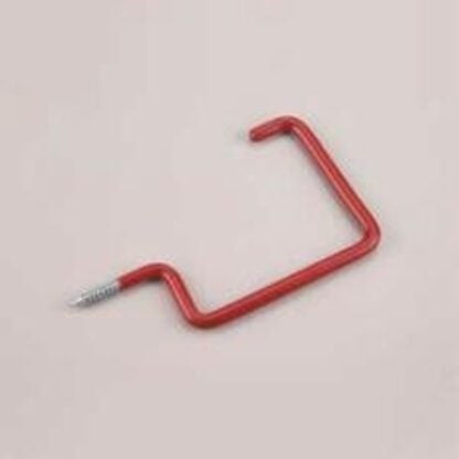 Onward 2251B All Purpose Storage Hook, 50 lb, Steel, Red, Vinyl Sells in Quantity of 10