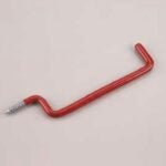 Onward 2253B Ladder Hook, 20 lb, Steel, Red, Vinyl Sells in Quantity of 10