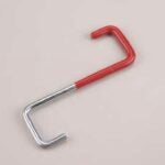 Onward 2255B Rafter Hook, 70 lb, Steel, Red, Vinyl Sells in Quantity of 10