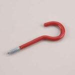 Onward 2256B Screw Hook, 30.8 mm Opening, 5-1/8 in L, Steel, Zinc Sells in Quantity of 10