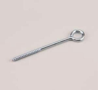 Onward 2152SSBC Eye Bolt with Lag Thread, 1/4 in Dia Eye, 120 lb Working Load, Stainless Steel, Stainless Steel Sells in Quantity of 10