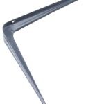 Onward 496GRI10BC Shelf Bracket, 35 lb, 255 mm H, Steel Sells in Quantity of 20