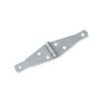 Onward 922GABC Heavy-Duty Strap Hinge, 65.5 mm W Frame Leaf, Steel, Galvanized, Fixed Pin, 40 lb