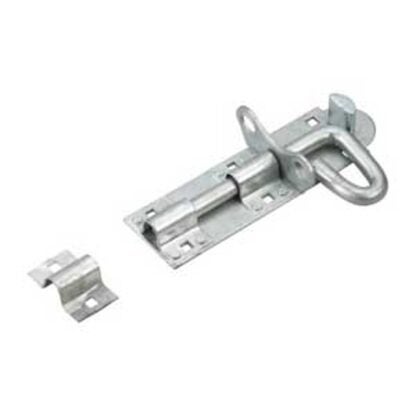 Onward 566GAV Heavy-Duty Padlock Bolt, 19.5 mm Bolt Head, Steel, Galvanized, 1/BAG