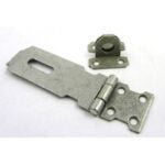 Onward 315GAV Regular-Duty Hasp, 120.72 mm L, 32.24 mm W, Steel, Galvanized, 10.42 mm Dia Shackle