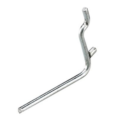 Onward 23000XR Angled Hook, 7/8 in L x 2 in H Dimensions, Metal, Zinc