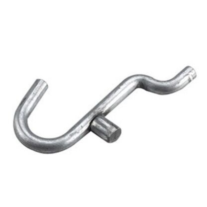 Onward 23050XR Curved Hook, 1/2 in L x 2 in H Dimensions, Metal, Zinc