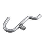 Onward 23051XR Curved Hook, 2-3/16 in L x 1 in H Dimensions, Metal, Zinc