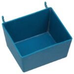 Onward 23502BC Storage Bin, Plastic, Blue, 3-3/8 in L, 2-15/16 in W, 1-15/16 in H