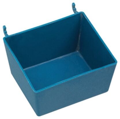 Onward 23502BC Storage Bin, Plastic, Blue, 3-3/8 in L, 2-15/16 in W, 1-15/16 in H