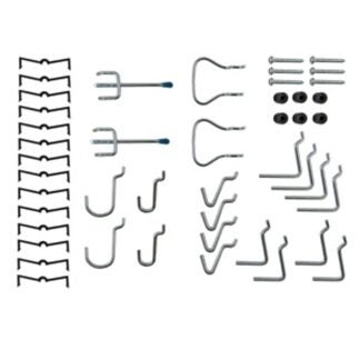 Onward 23791R Locking Peg Hook Assortment, Zinc