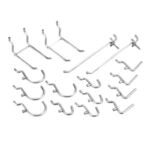 Onward 2379R Hook Assortment, 1.5 to 2.5 kg Working Load, Metal, Zinc