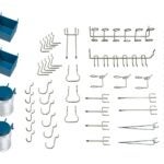 Onward 23792BC Peg Hook Kit, Metal/Plastic, Zinc