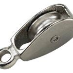 Onward 2316CBC Pulley, 40 lb Working Load, Fixed Attachment, Chrome