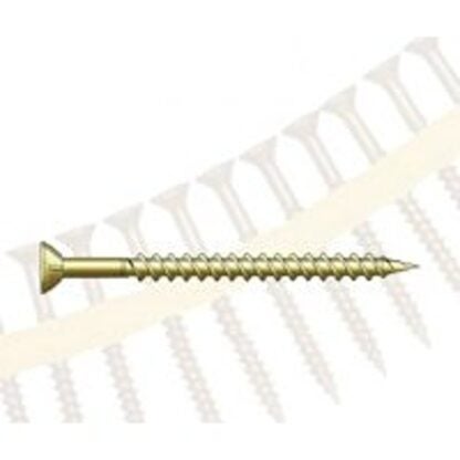 Simpson Strong-Tie Strong-Drive WSV134S Subfloor Screw, #9 Thread, 1-3/4 in L, Ribbed Wafer Head, T25 Drive, Steel