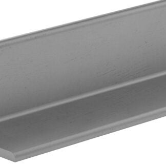 Reliable Mekano Series AA136 Angle Stock, 36 in L, 1/16 in Thick, Aluminum