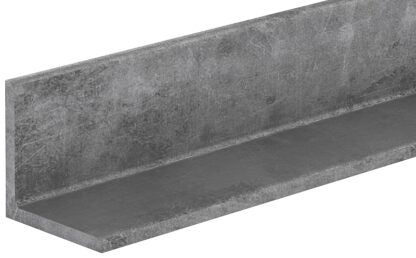 Reliable Mekano Series AP1248 Angle Stock, 48 in L, 1/8 in Thick, Steel