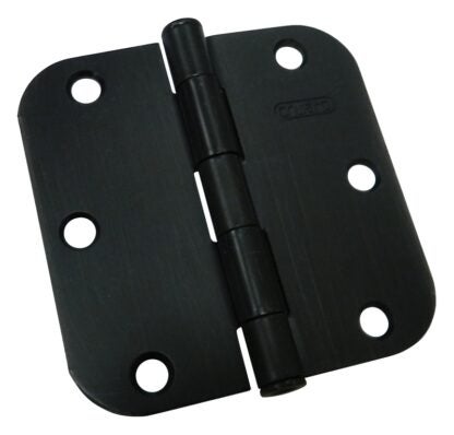 Onward 1821ORBB Butt Hinge, 3-1/2 in H Frame Leaf, 3/32 in Thick Frame Leaf, Steel, Oil-Rubbed Bronze, Removable Pin