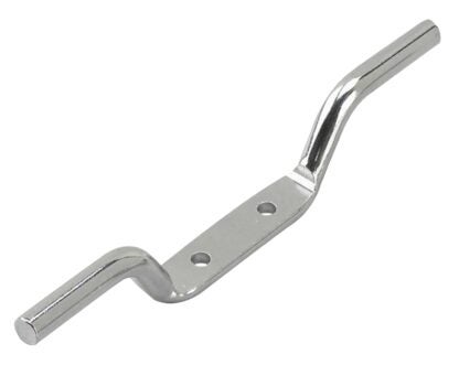 Onward 2199CBC Rope Cleat, 55 lb Working Load, Metal, Chrome, 10/CT Sells in Quantity of 10