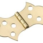 Onward 492SBR Hinge, Bright Brass