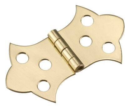 Onward 492SBR Hinge, Bright Brass