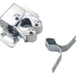 Onward 508R Double Roller Catch, 34 mm W x 29 mm D Catches, Plastic/Steel, Zinc