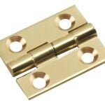 Onward 591SBR Hinge, Bright Brass