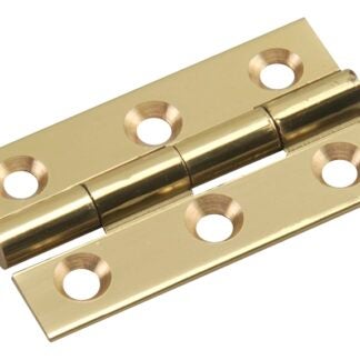 Onward 592SBR Hinge, Bright Brass