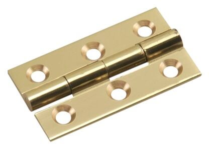 Onward 592SBR Hinge, Bright Brass