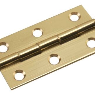 Onward 593SBR Hinge, Bright Brass