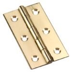 Onward 594SBR Hinge, Bright Brass