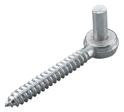 Onward 93134XBC Screw Hook, 6 in L, Steel, Zinc