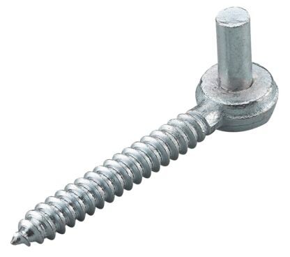 Onward 93158XBC Screw Hook, 5 in L, Steel, Zinc