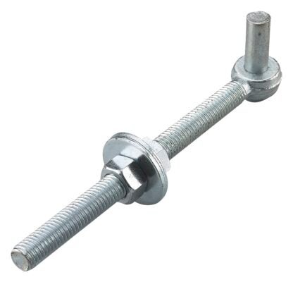 Onward 93212XBC Bolt Hook, Specifications: 100 lb Working Load, 1/2 in Dia x 6 in L Dimensions, Steel, Zinc