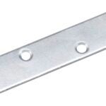 Onward 95X40B Multi-Position Mending Plate, 4 in L, 7/8 in W, Steel, Zinc, Screw Mounting Sells in Quantity of 20