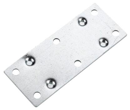 Onward 955X35VB Mending Plate, 3-1/2 in L, 1-3/8 in W, Steel, Zinc