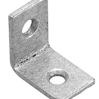 Onward 97GA07R Corner Brace, 1/2 in W, 3/4 in H, Steel, Galvanized, 2 mm Thick Material